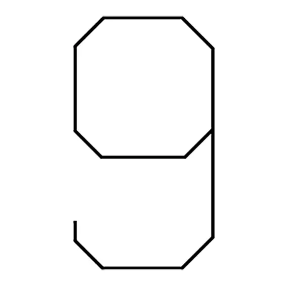 the 9 logo