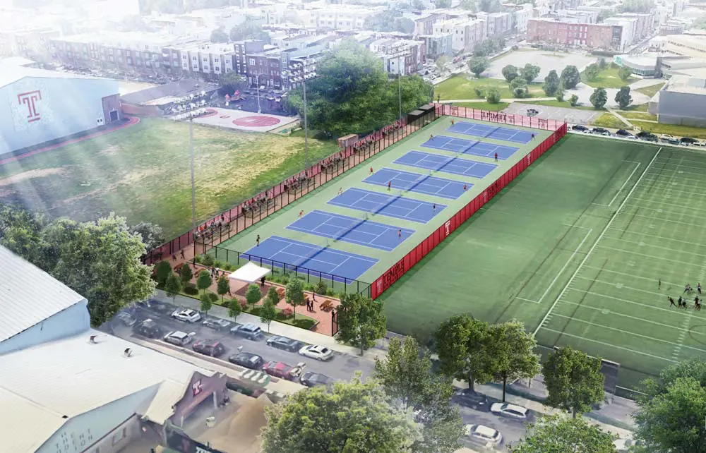 tennis complex rendering