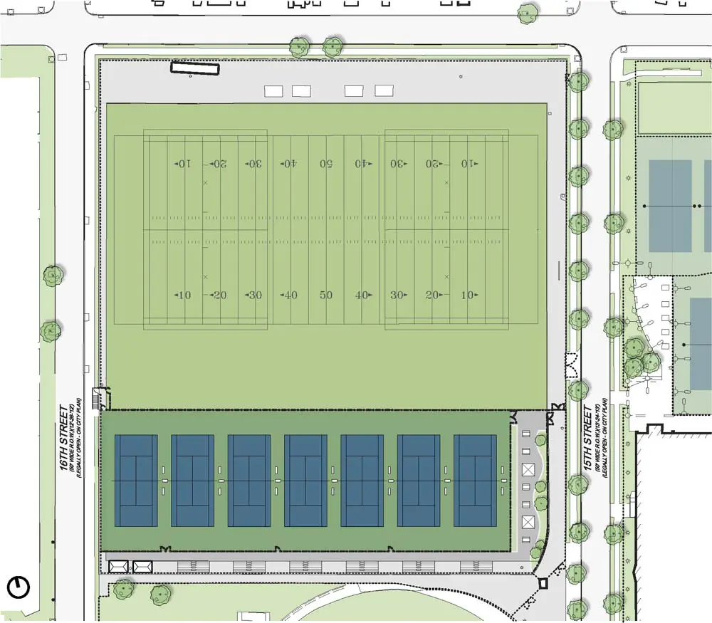 tennis complex blueprint